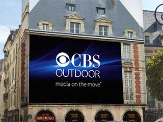 CBS Outdoor LED screen