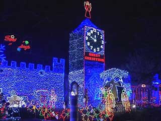 The winner of the Great Christmas Light Fight 2014